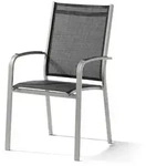 Sieger 911/A-G Stapelsessel Meran, graphit, grau