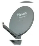 Televes S85QSD-G Satellitenantenne 10,7 - 12,75 GHz Graphit