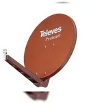 Televes S85QSD-Z Satellitenantenne 10,7 - 12,75 GHz Rot