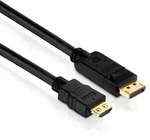 PureLink DisplayPort zu HDMI Kabel - PureInstall 5,00m