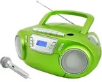 Soundmaster SCD5800GR tragbarer CD-Player Radiorecorder Kassettenrekorder USB AUX