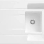 Villeroy & Boch Villeroy&Boch Sp&uuml;lbecken inkl. Ablaufgarnitur mit Handbet&auml;tigung,