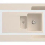 Villeroy & Boch Villeroy&Boch Sp&uuml;lbecken, K&uuml;chensp&uuml;le Siluet 60 R Ivory