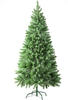 tectake Weihnachtsbaum künstlich mit Metallständer Spritzguss - 180 cm