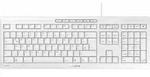 Cherry Stream Tastatur USB FR Layout wei&szlig;-grau