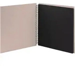 Fotoalbum Whire-O 60 Seiten 290x290mm powder/schwarz