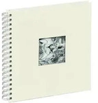 Pagna Spiralalbum 24x25cm 50 Seiten Passepartout beige mondial metallic