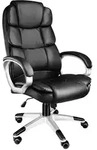 tectake Chefsessel Jonas Schwarz