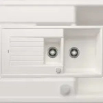 BLANCO GmbH + Co KG BLANCO ZIA 6 S Einbausp&uuml;le SILGRANIT wei&szlig; ab 60 cm Excenter