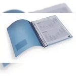 DURABLE Schnellhefter DURALUX 268006 DIN A4 Hartfolie blau