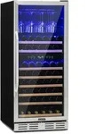 Klarstein Vinovilla Grande 116 Built-in Duo Weink&uuml;hlschrank 310 Ltr 116 Fl. LED