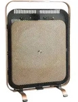 Klarstein HeatPal Marble Blackline Infrarot-Heizung 1300W W&auml;rmespeicher Marmor