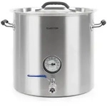 Klarstein Brauheld Pur 35 Maischekessel 35 Liter ohne Heizelement...