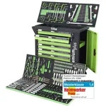 TRUTZHOLM Werkstattwagen Premium plus best&uuml;ckt 254tlg. 7 Schubladen Chrom...
