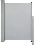 vidaXL Ausziehbare Seitenmarkise 100x300 cm Grau