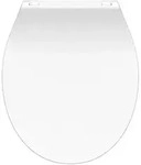 Sch&uuml;tte Duroplast WC Sitz SLIM White, Toilettendeckel mit Absenkautomatik und