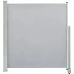 vidaXL Ausziehbare Seitenmarkise 140 x 300 cm Grau