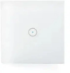Nedis SmartLife Wandschalter - Single - Wandhalterung - 1000 W - Android / IOS - Glas