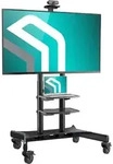 ONKRON Mobiler TV St&auml;nder rollbar f&uuml;r 50-86 Zoll, bis 105 kg,...