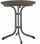 SIEGER 3125- 3125-55 Bouelvard-Klapptisch vivodur, &Oslash; 68 cm, eisengrau