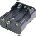Goobay 11467 Batteriehalter 6x Mignon (AA) Druckknopfanschluss (L x B x H) 58 x 28 x