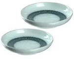 Leonardo MATERA Keramikteller 20,7 cm tief blau 2er Set