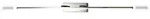 Fabas Luce Nala LED-Wandleuchte, 15W, 1850lm, 3000K, IP44, Metall- und