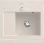 Villeroy & Boch Villeroy&Boch Sp&uuml;lbecken, K&uuml;chensp&uuml;le Subway 45 Compact Crema