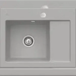 Villeroy & Boch Villeroy&Boch Sp&uuml;lbecken, K&uuml;chensp&uuml;le Subway 45 Compact Fossil