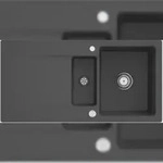 Villeroy & Boch Villeroy&Boch Sp&uuml;lbecken, K&uuml;chensp&uuml;le Siluet 60 R Graphite