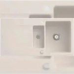 Villeroy & Boch Villeroy&Boch Sp&uuml;lbecken, K&uuml;chensp&uuml;le Siluet 60 R Crema