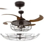 Lucci Deckenventilator Fanaway Industri Bronze mit Licht 122