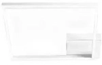 BARD moderne LED-Deckenleuchte 39W Wei&szlig; 3394-61-102 Fabas Luce