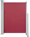vidaXL Ausziehbare Seitenmarkise 100x300 cm Rot