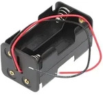 goobay 4x Batteriehalter - lose Kabelenden &ndash; Batterie Halterung Elektronik