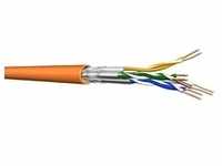 Draka Verlegekabel UC900 HS23, Cat 7, S/FTP, PiMF, orange, 50m Ring