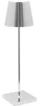 Zafferano Poldina Pro Corten LED-Tischleuchte, wiederaufladbar und dimmbar mit...