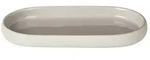 Blomus SONO Tablett, Moonbeam, Keramik, Silikon, H 2.5 cm, B 10 cm, T 19 cm, 69060