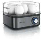 Arendo Eierkocher 8-fach, 500 W, Edelstahl, H&auml;rtegrad einstellbar, f&uuml;r 8...