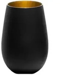 St&ouml;lzle Lausitz ELEMENTS Becher 465 ml schwarz-gold 6er Set