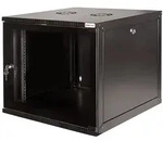 LogiLink W12A40B, Wandmontiertes Regal, 50 kg, 17 kg, Schwarz