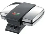 Cloer 1445 Waffeleisen 2 Waffel(n) 930 W Schwarz, Edelstahl