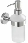 WENKO Seifenspender Mod. Bosio Edelstahl matt, Fassungsverm&ouml;gen ca. 200 ml