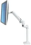 Ergotron LX Arm Monitor Halterung mit Tischklemme (45-537-216), wei&szlig;