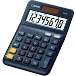 Casio MS-8E Tischrechner 8-stelliger LCD-Monitor Marineblau