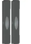 WENKO Folienschneider Perfect Cutter L Anthrazit 2er Set