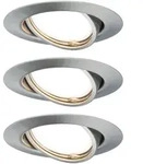 Paulmann LED Einbauleuchte 3-Step-Dim Base Coin Basisset schwenkbar rund 90mm...