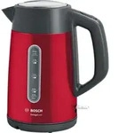 Bosch TWK4P434 Wasserkocher 1,7 l 2400 W Schwarz, Rot