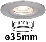 Paulmann LED Einbauleuchte Nova Mini Coin Einzelleuchte starr IP44 rund 65mm Coin 4W