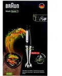 Braun Domestic Home Braun MQ 7087X MultiQuick Stabmixer-Set schwarz
